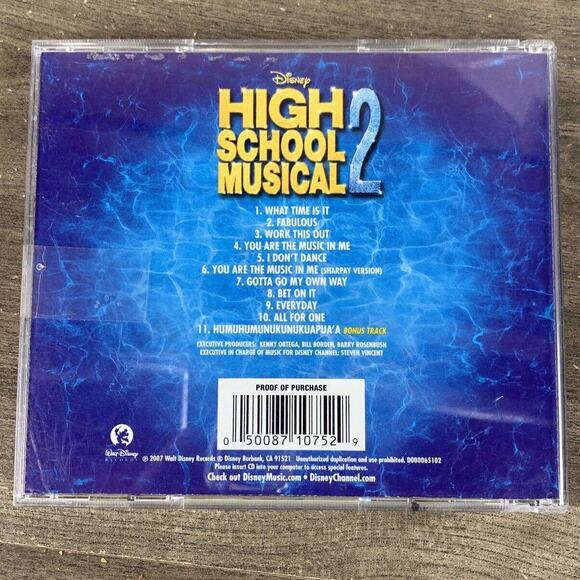 Disney High School Musical 2 - Disney Origianl Soundtrack CD - Picture 2 of 9